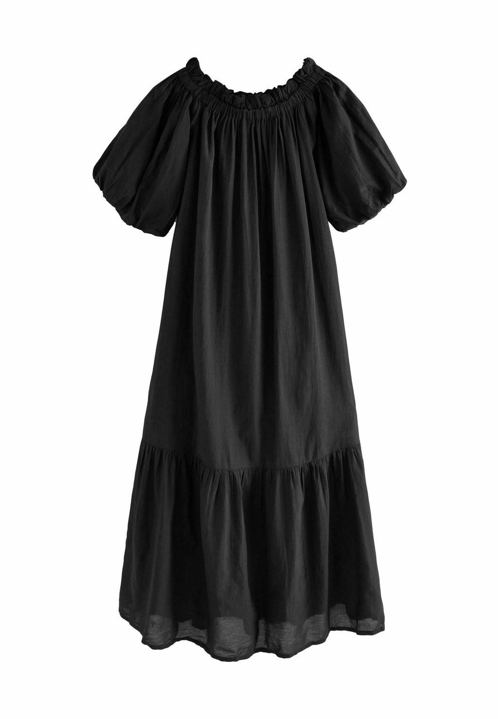 

Платье макси OFF SHOULDER Next, черный