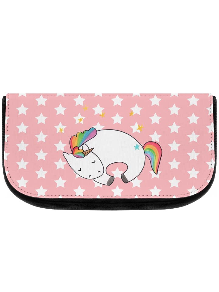 

Косметичка Mr & Mrs Panda Einhorn Nacht ohne Spruch, цвет rot pastell