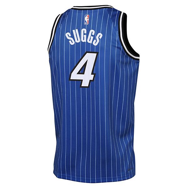 Футболка Jalen Suggs Orlando Magic Swingman Icon Edition, синяя Nike — фото 4