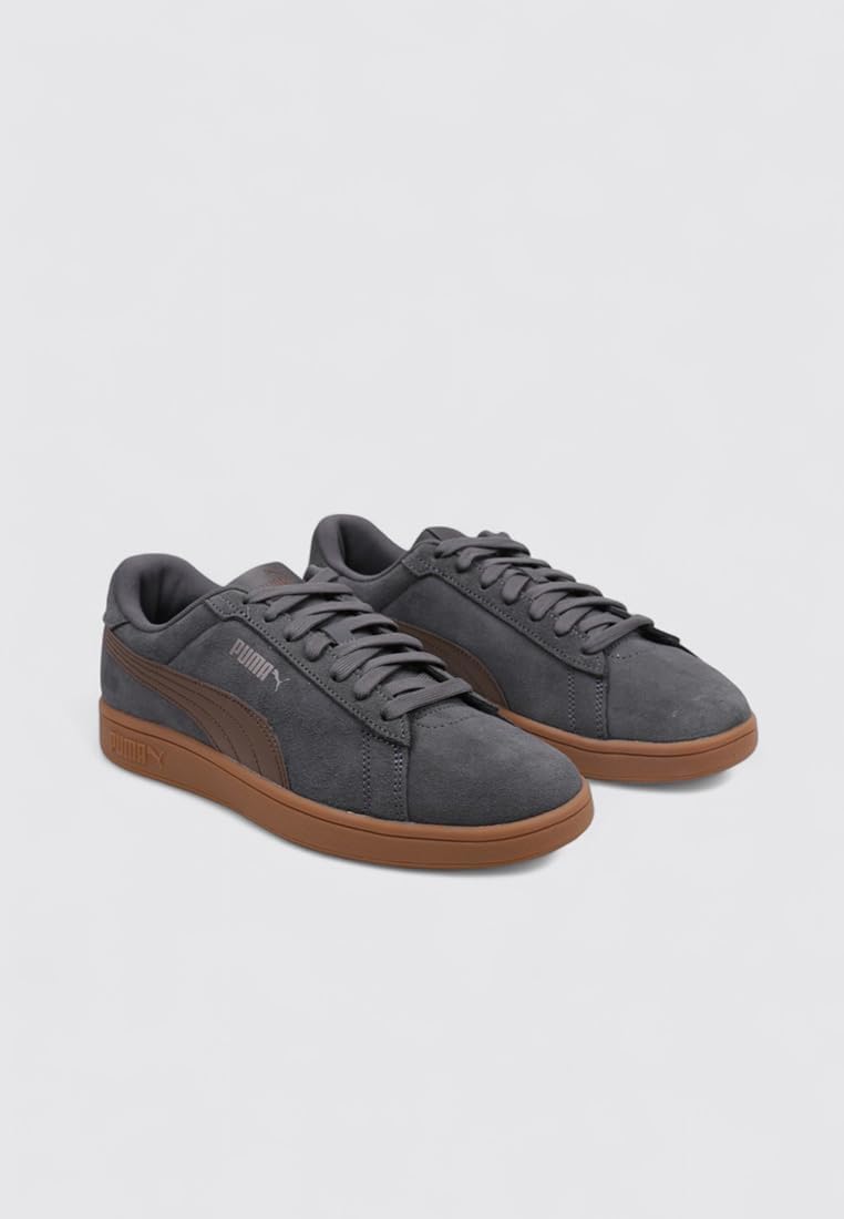 Мужские низкие кроссовки PUMA, серый/бронзовый — фото 3