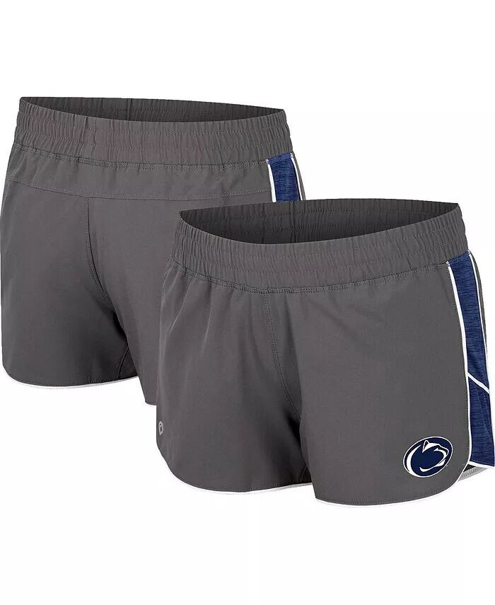 

Женские серые беговые шорты Penn State Nittany Lions Pull The Switch Colosseum