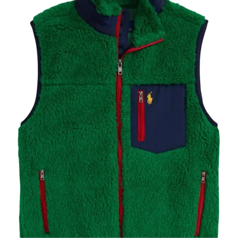 Жилет FW25 для детей Polo Ralph Lauren, Sports Green — фото 4