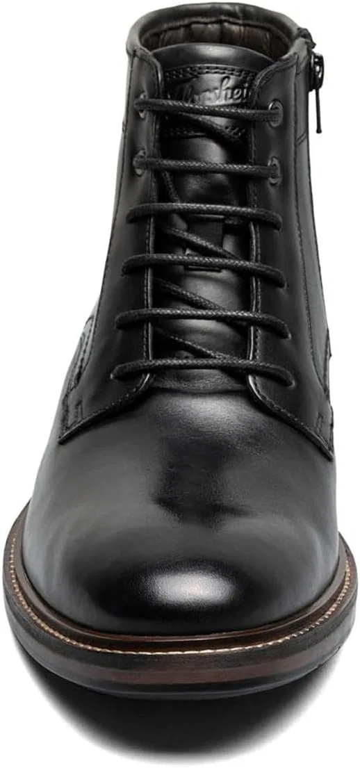 Мужские ботинки Florsheim Forge на шнуровке, черные — фото 3