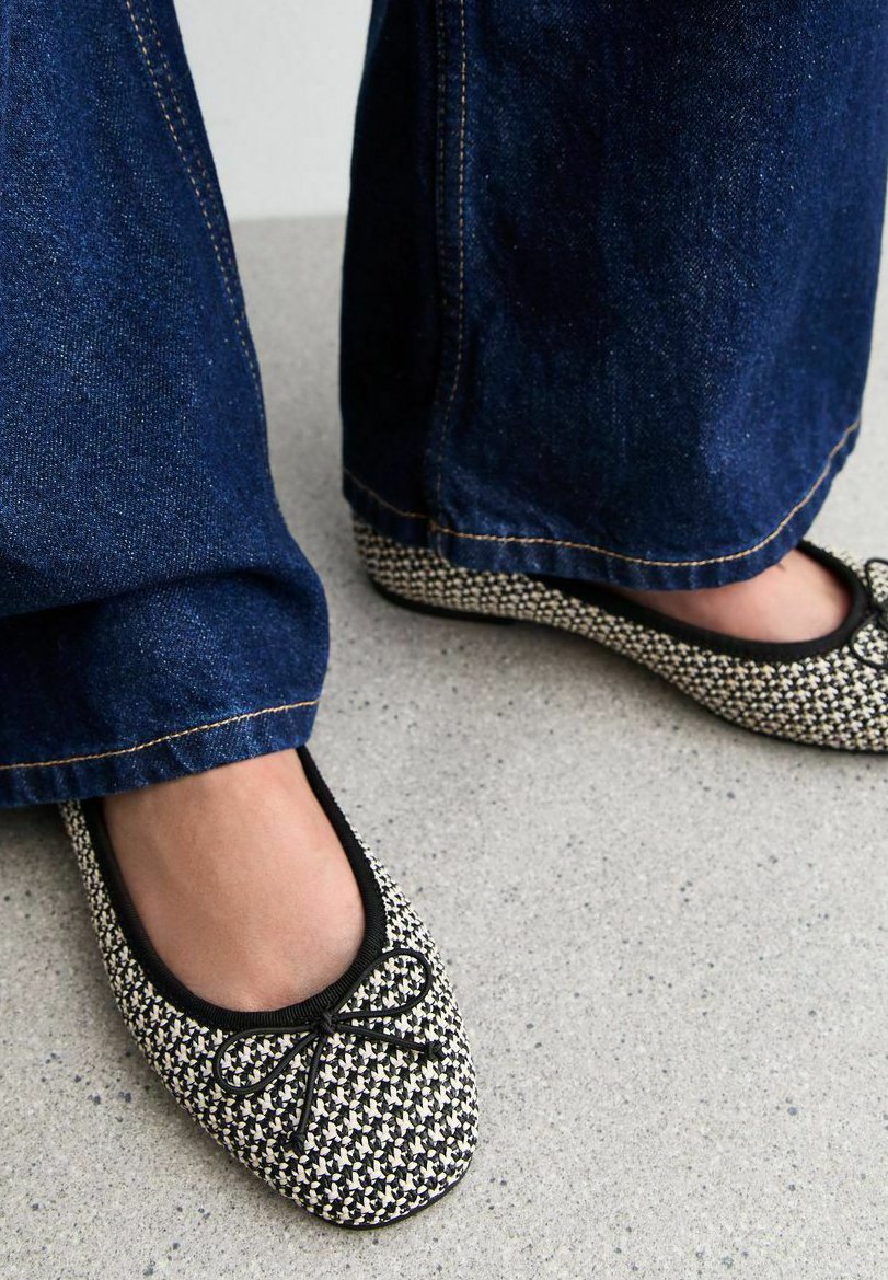 Балетки WIDE FIT BOW DETAIL New Look, черный
