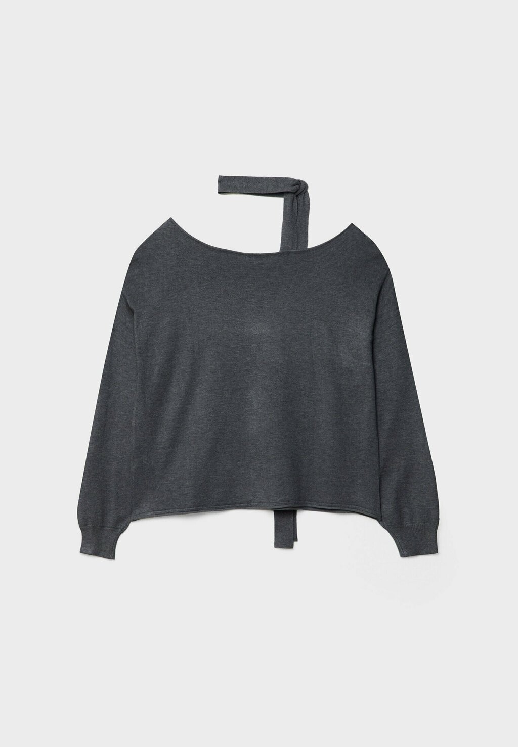 

Джемпер BOAT NECK Stradivarius, темно-серый