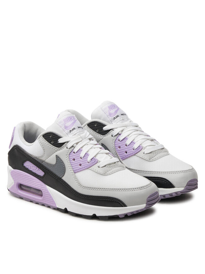 Кроссовки Nike Air Max 90 DH8010 103 Weiß, цветной/белый — фото 2