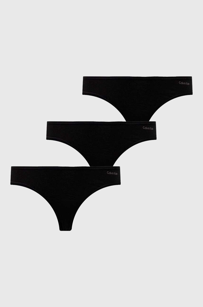 

Calvin Klein Underwear, 3 пары нижнего белья, черный