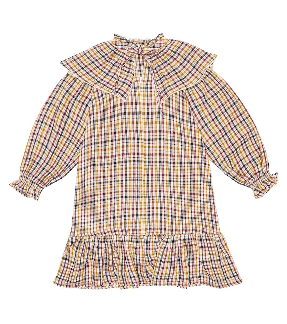 

Платье из хлопка в клетку Беренис The New Society, Multicolor Check