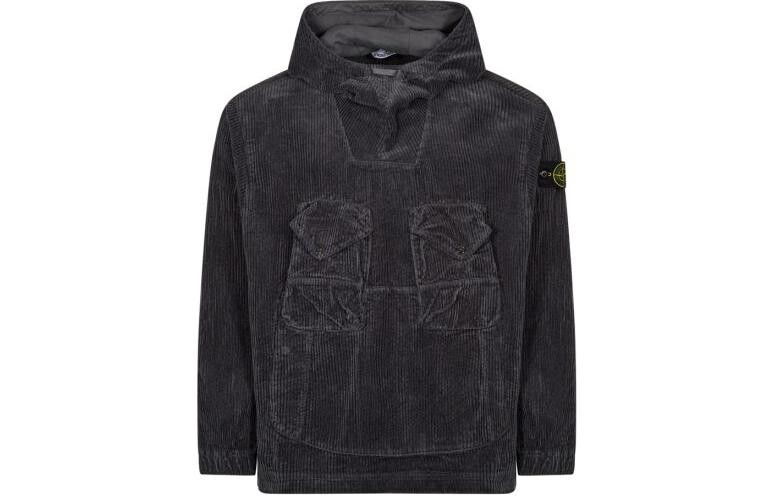 

STONE ISLAND Мужская толстовка, цвет Black