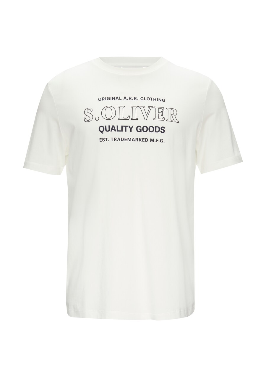 

Классическая футболка s.Oliver Shirt, белый