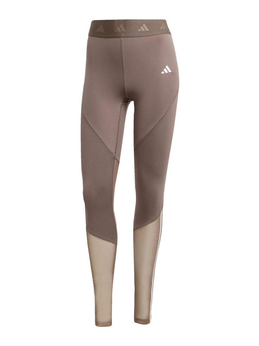 

Узкие спортивные брюки ADIDAS PERFORMANCE Hyperglam, коричневый