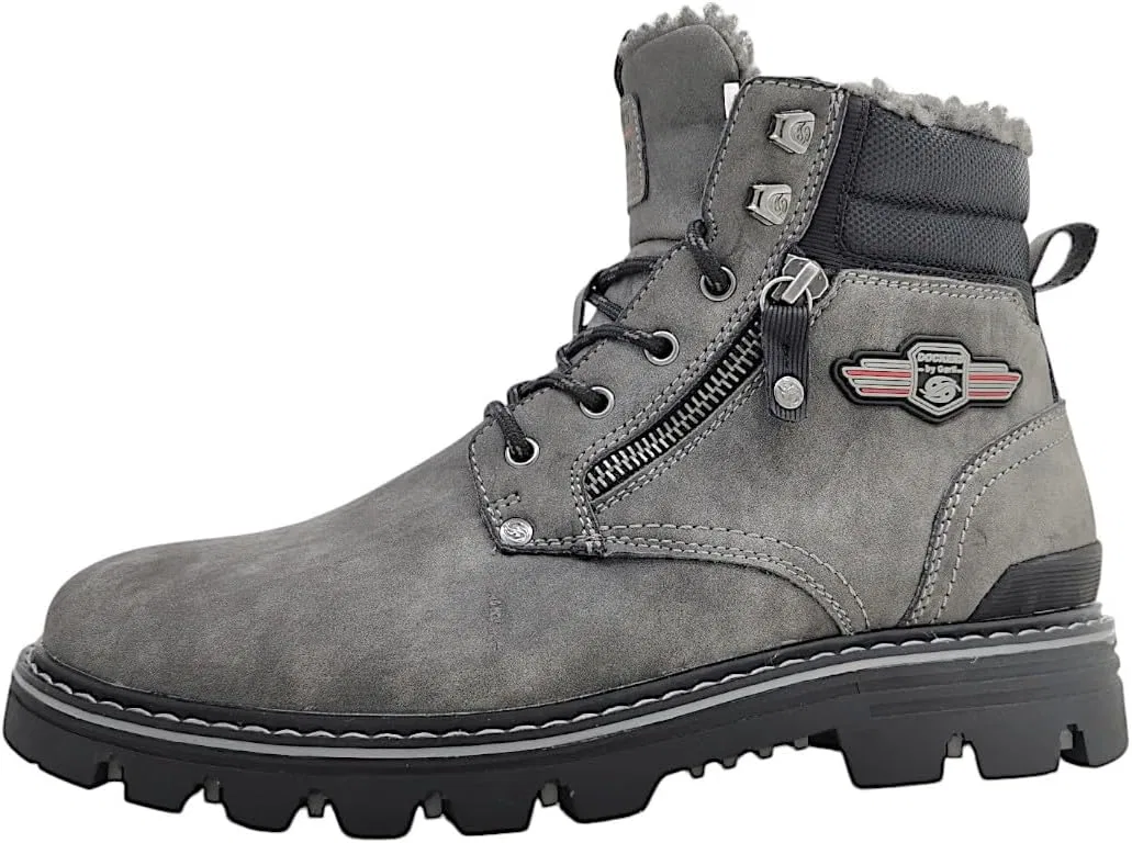 Мужские ботинки на шнуровке Dockers by Gerli 53HX103, Darkgray