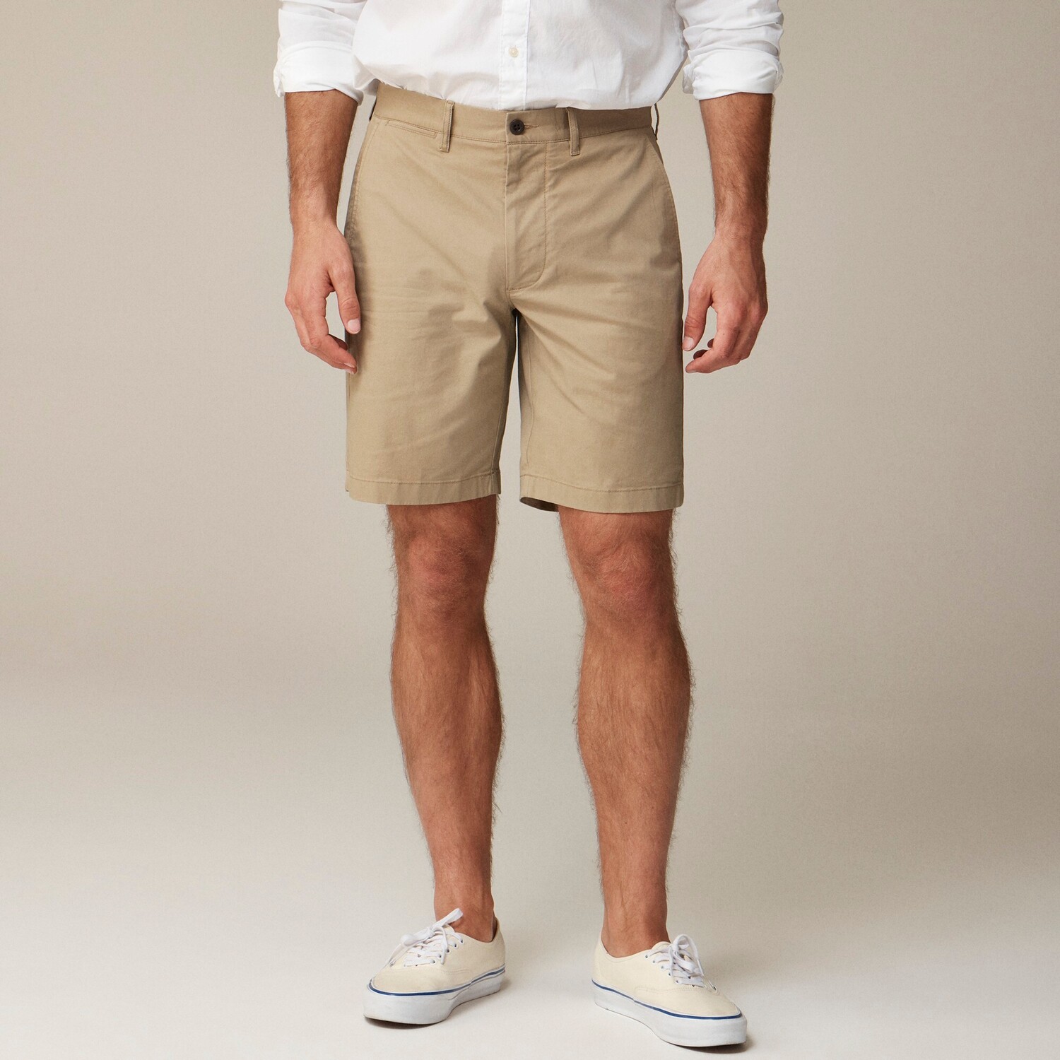

9" эластичные шорты-чиносы J.Crew, хаки
