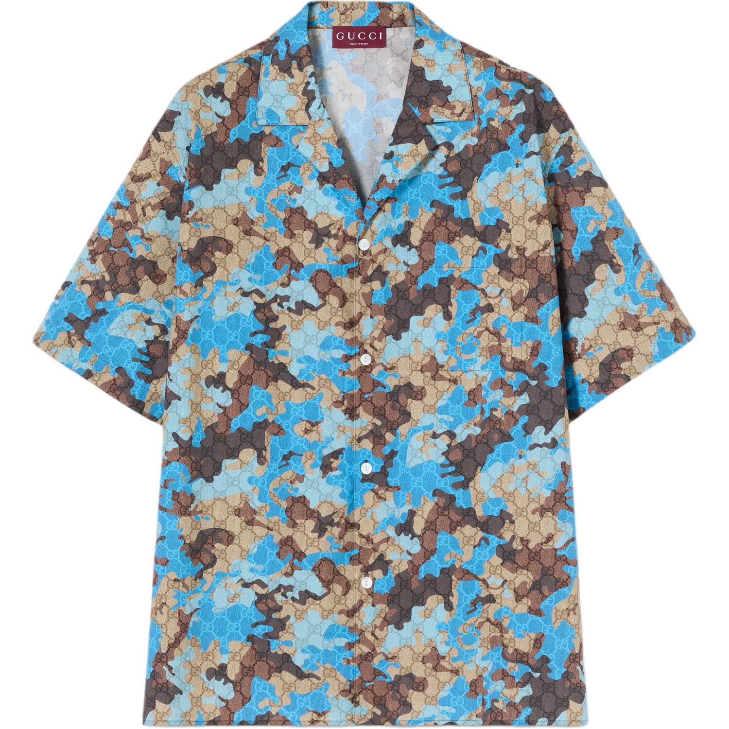 

Мужская разноцветная футболка GUCCI, мультиколор