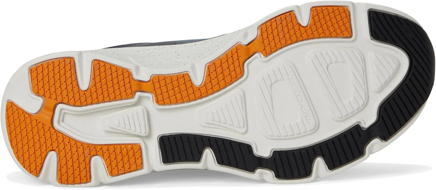 Мужские водонепроницаемые кроссовки Skechers D'lux Walker 2.0 Grailo, Blue / Orange — фото 3