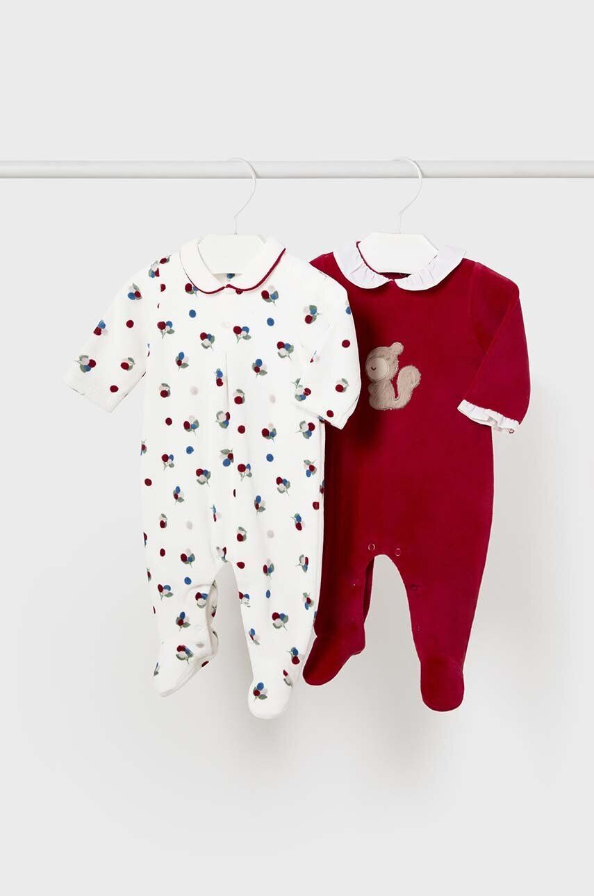 

Комбинезоны для новорожденных Mayoral Newborn, 2 шт, красный