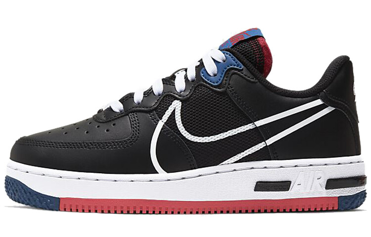 

Кроссовки Nike Air Force 1 Low React SU Black Gym Red GS