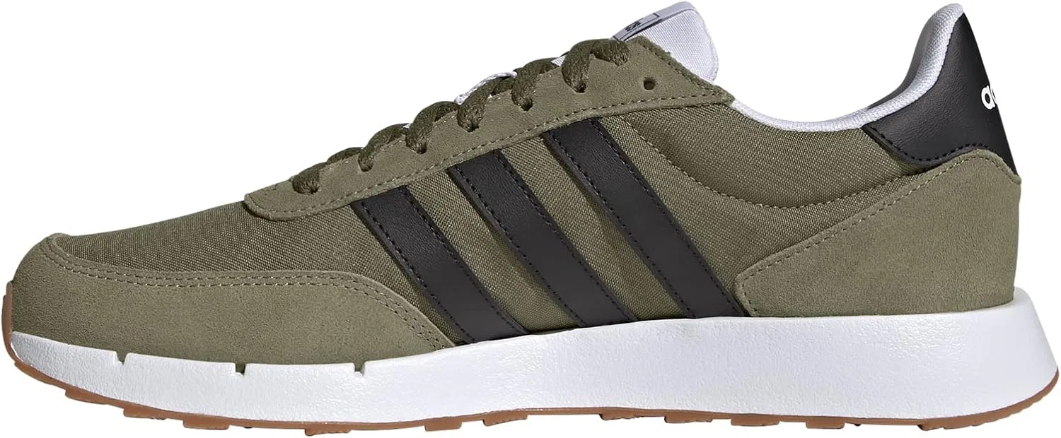 Мужские кроссовки для бега по шоссе Adidas Run 60s 2.0, Olifoc Negbas Ftwbla — фото 4
