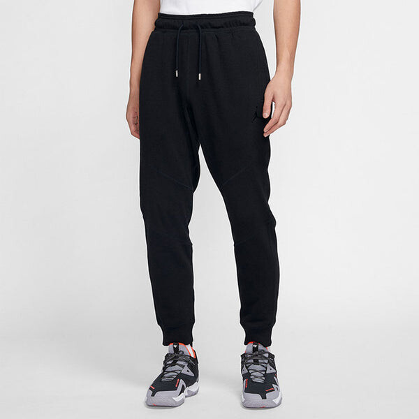 Спортивные штаны Men's Air Jordan Casual Black Sports Pants/Trousers/Joggers, черный — фото 3