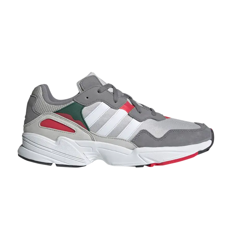 

Кроссовки Adidas Yung-96 'Grey Green Red', серый