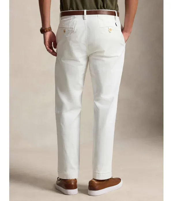 Брюки чинос Бедфорд straight fit Polo Ralph Lauren, белый — фото 3