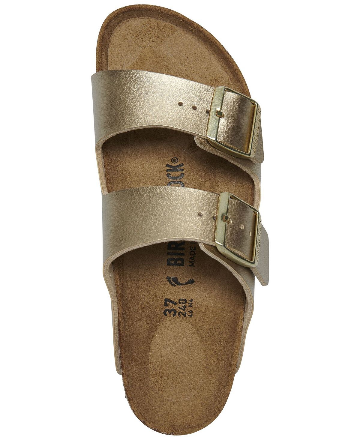 Женские повседневные сандалии Arizona Birkibuc от Finish Line Birkenstock, золотой — фото 4