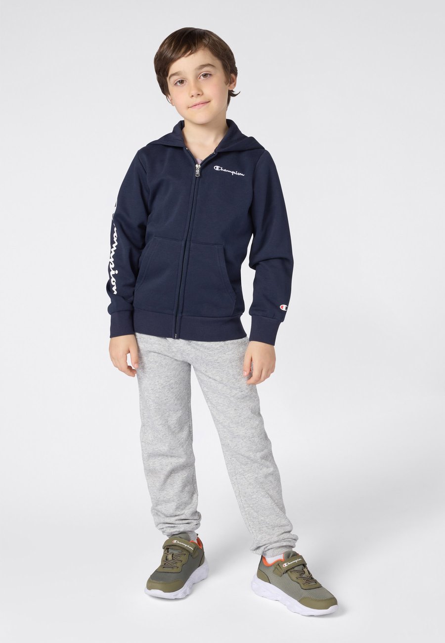 Худи Champion ICONS CONTRAST FULL ZIP HOODIE UNISEX, Dark Blue — фото 2