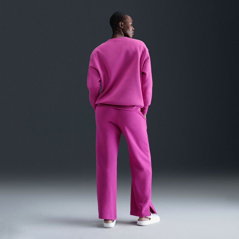 Sweatshirt w nsw phnx flc os crew Nike, мультиколор — фото 3