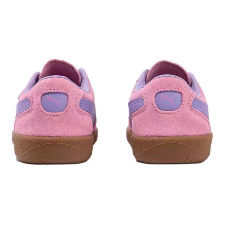 Низкие детские тренировочные кроссовки розовые фиолетовые Kids' PUMA — фото 4