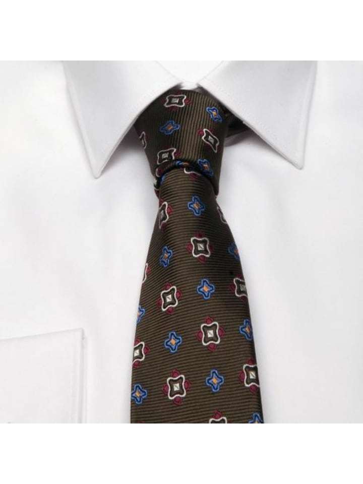 

BGents Мужской галстук оливкового цвета