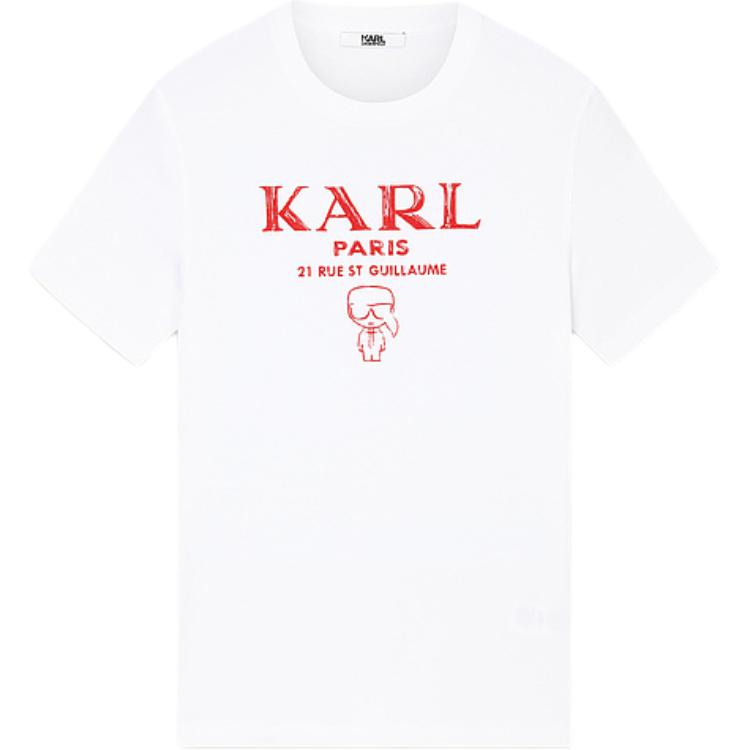 

KARL LAGERFELD / Karl Lagerfeld Jeans Футболка KARL LAGERFELD SS25 мужская raw white, Белый, KARL LAGERFELD / Karl Lagerfeld Jeans Футболка KARL LAGERFELD SS25 мужская raw white