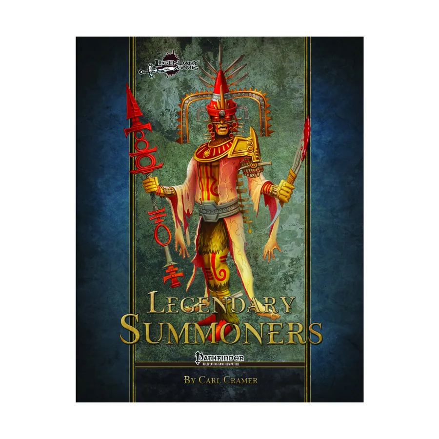 

Legendary Summoners, Pathfinder 1st Edition - Rulebooks, Sourcebooks & Supplements (Legendary Games), мягкая обложка