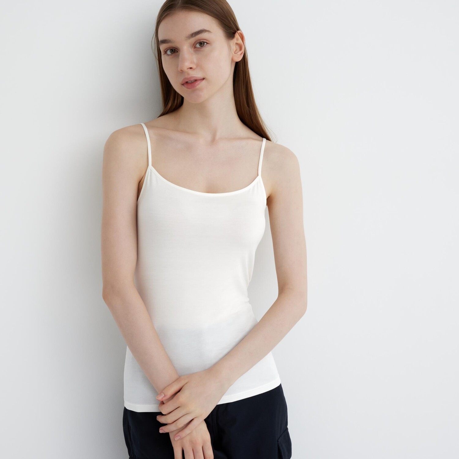 

Топ Uniqlo Heattech термальный, белый