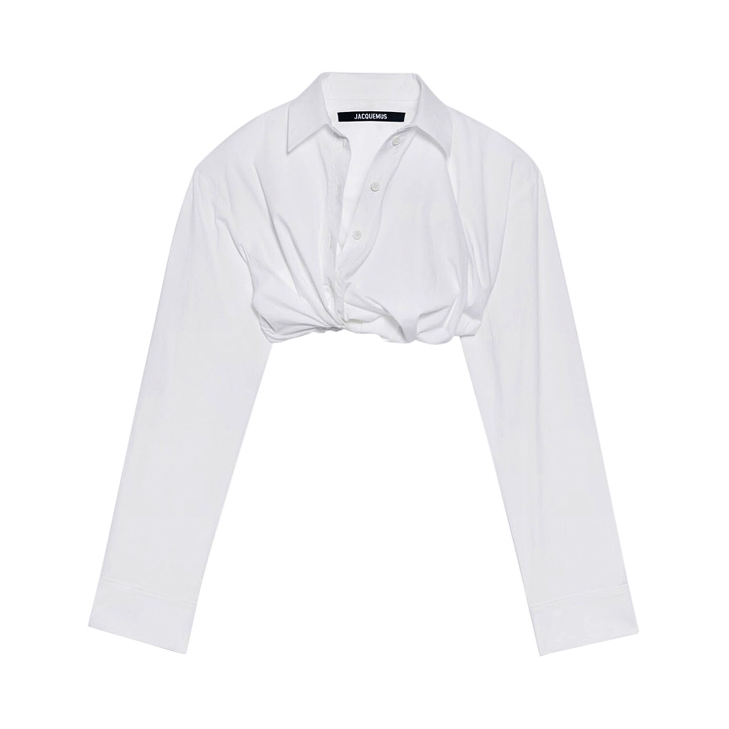 

Рубашка Jacquemus La Chemise Bahia Courte, цвет Белый