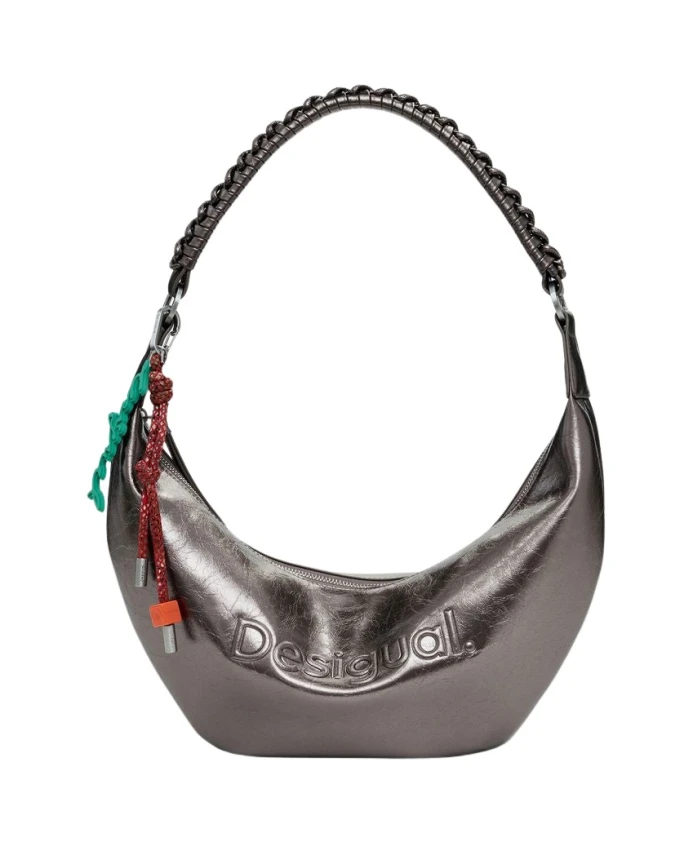 

Бронзовая полиэтиленовая женская сумочка Desigual, коричневый