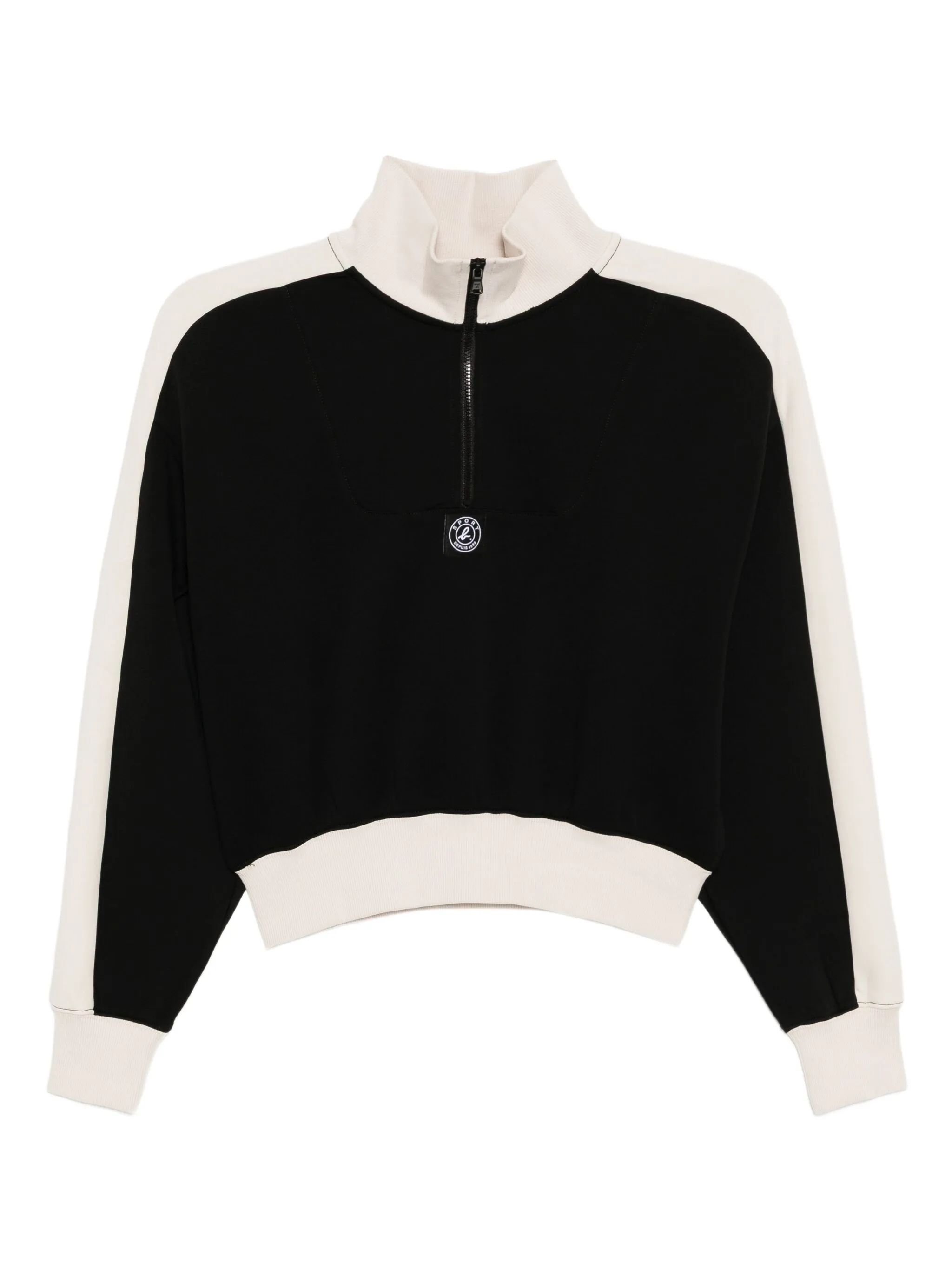 

Толстовка с нашивкой-логотипом Sport B. By Agnès B., черный