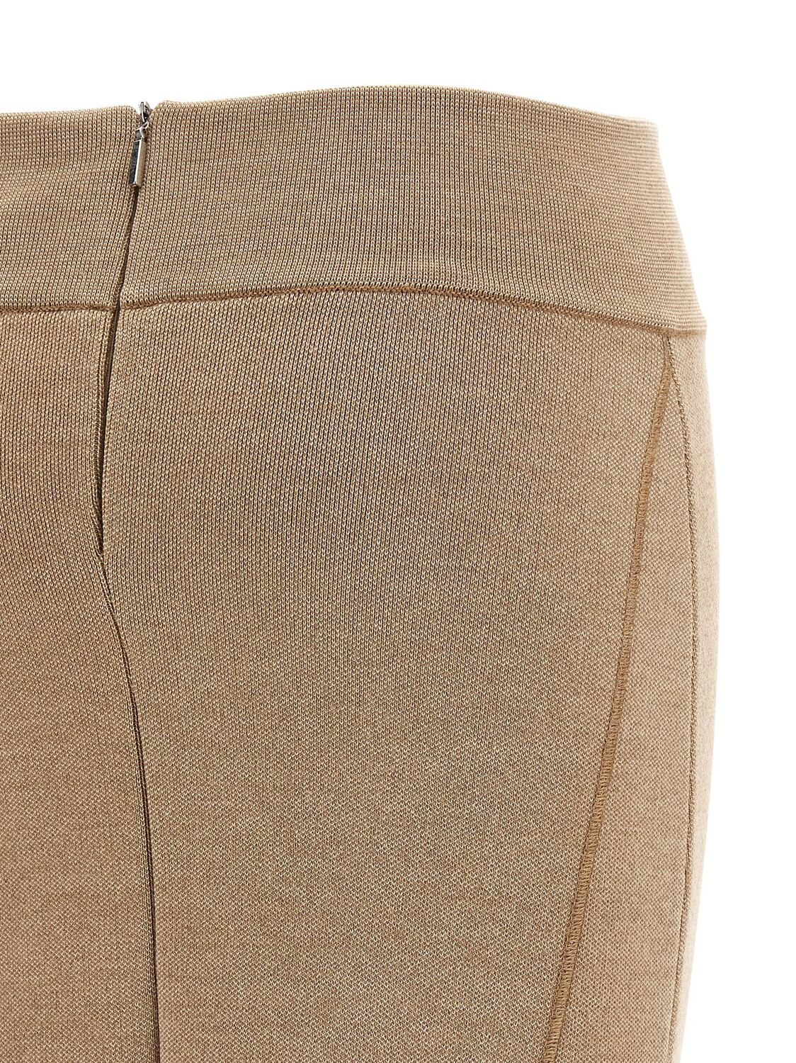 Юбка 'La Jupe Maille Doppio' JACQUEMUS, бежевый — фото 4