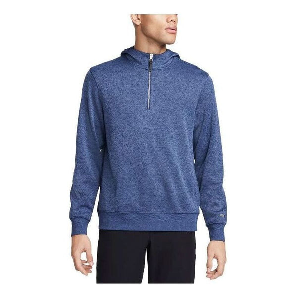 

Толстовка с капюшоном dri fit golf hoodie Nike, синий