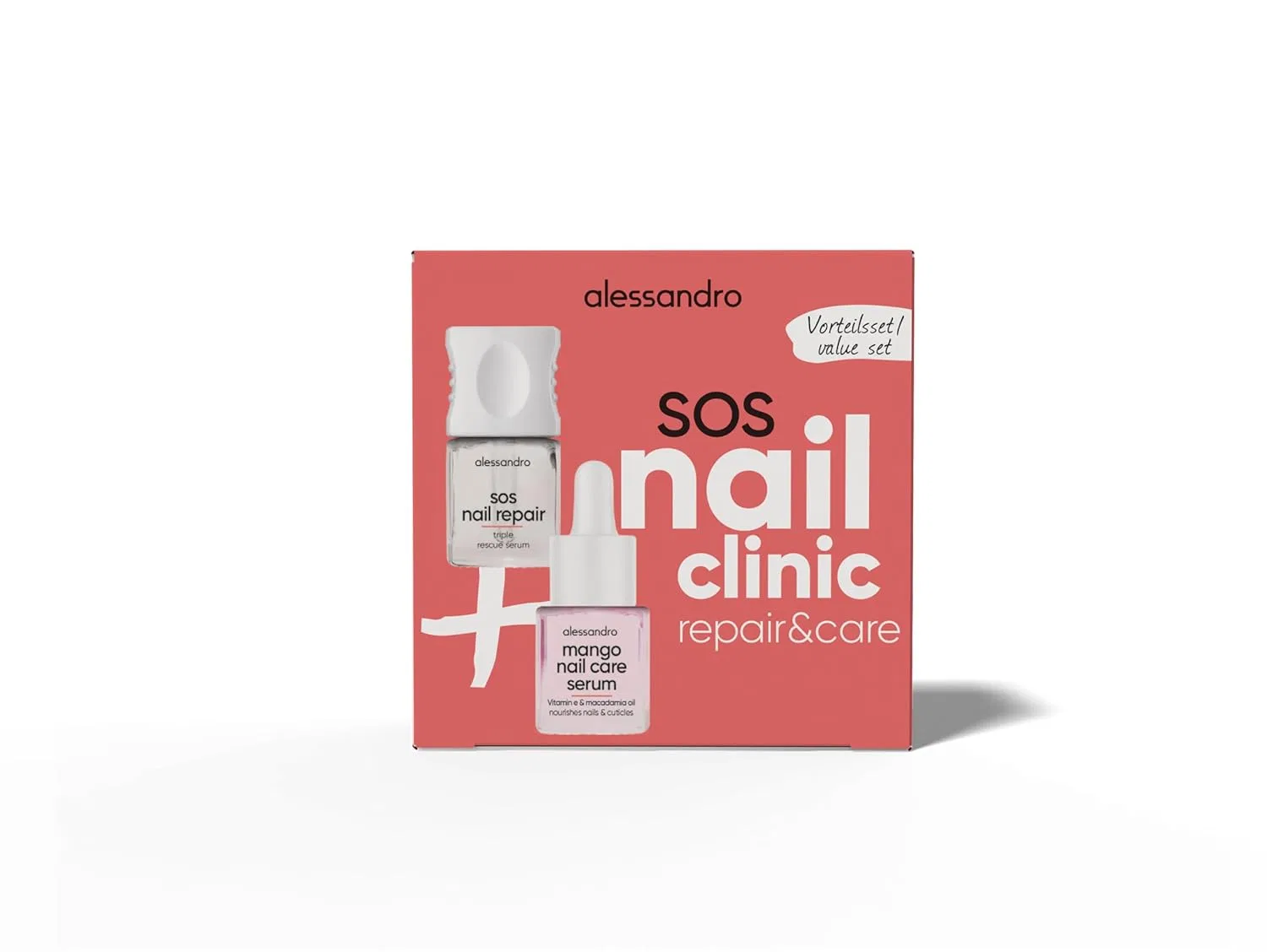 Набор для ухода за ногтями alessandro Nail Clinic Box Repair & Care Set Alessandro