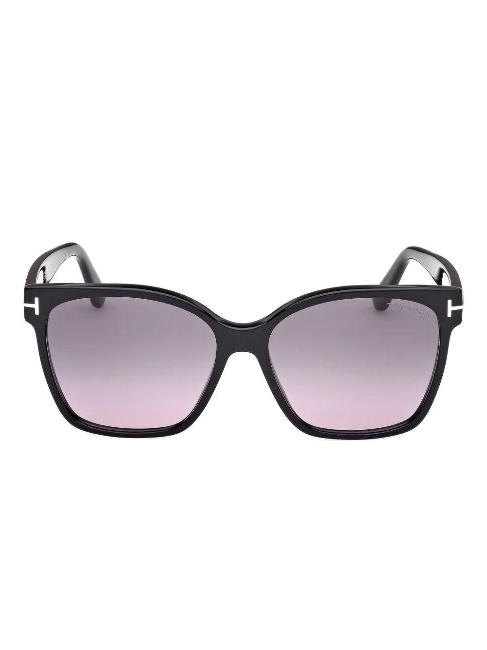 

Солнцезащитные очки в квадратной оправе Tom Ford, черный