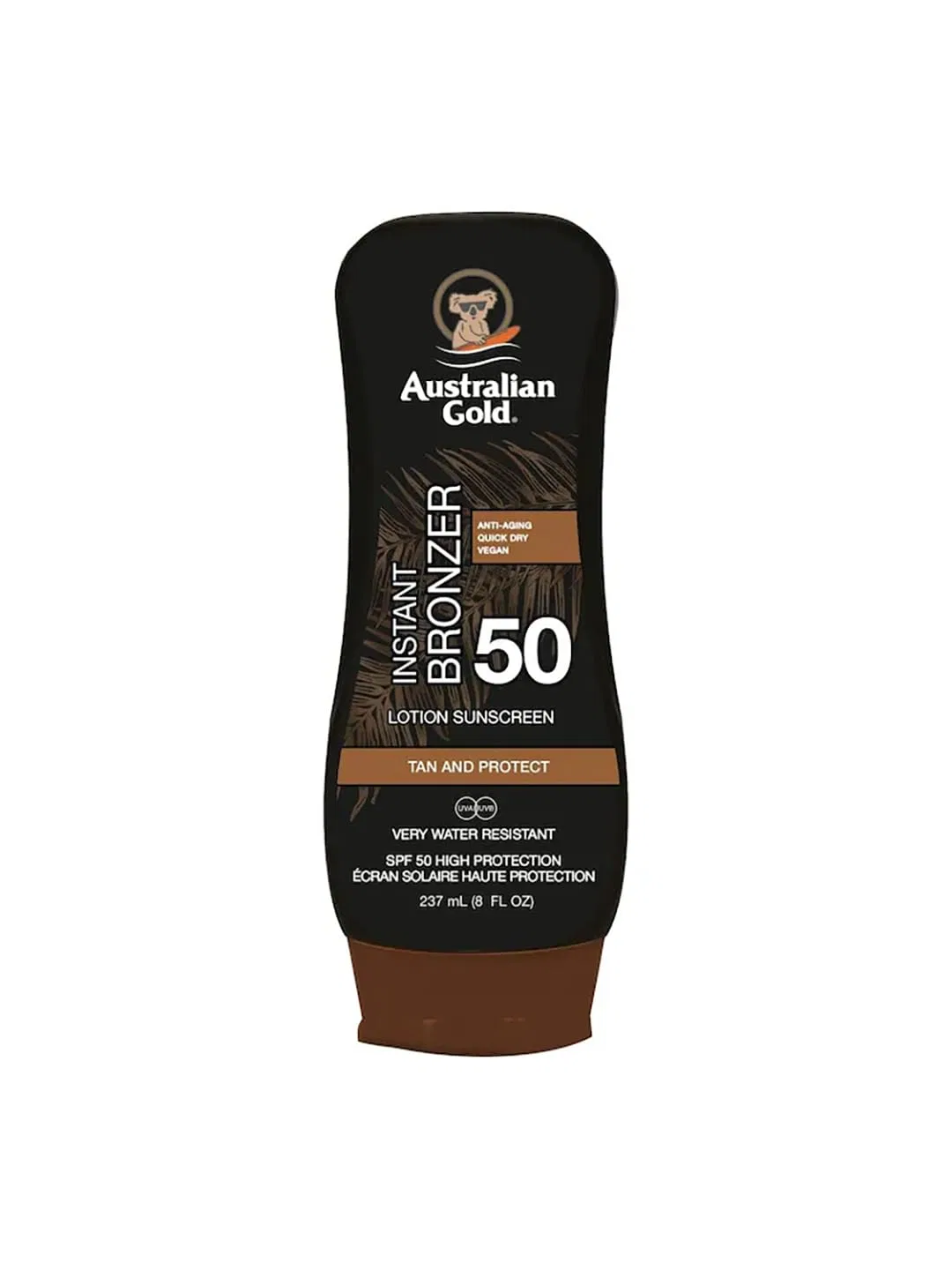 Лосьон для загара Australian Gold SPF 50 с бронзатором 237 мл Australian Gold