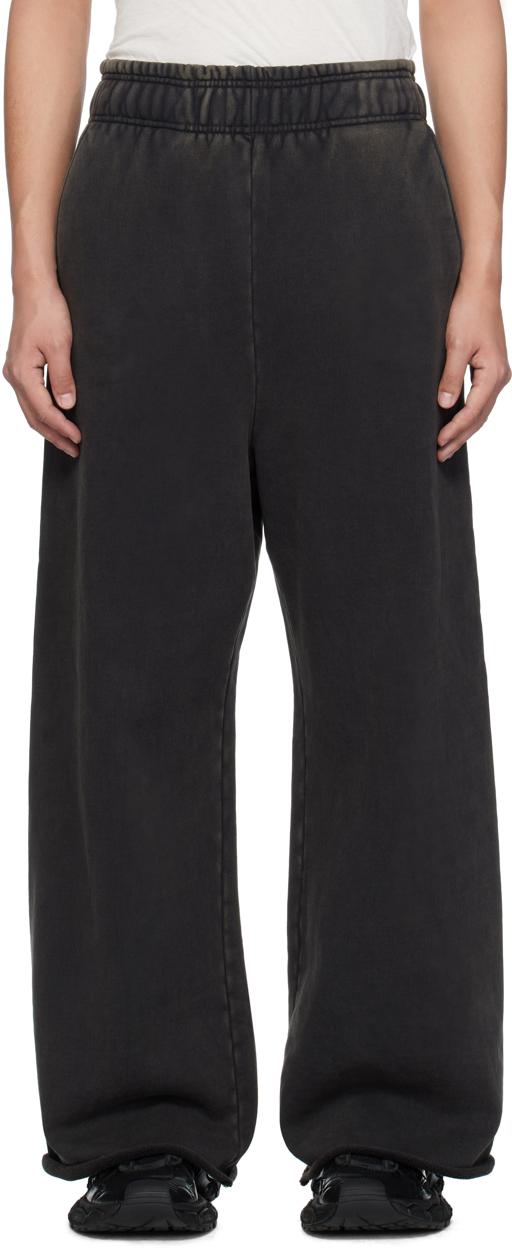 

Черные спортивные штаны Entire Studios, Washed black