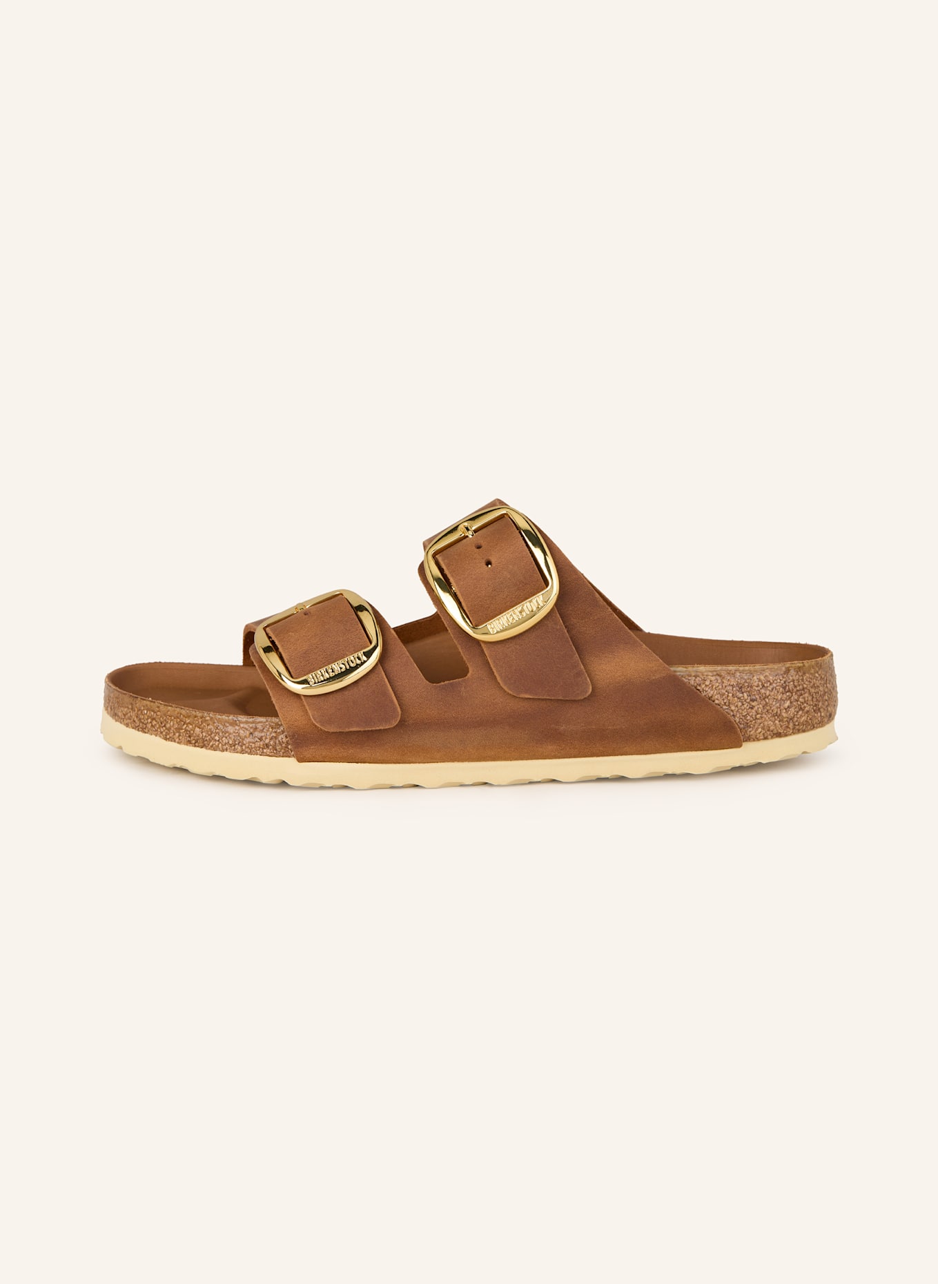 Мюли Arizona с большой пряжкой Birkenstock, коричневый — фото 4