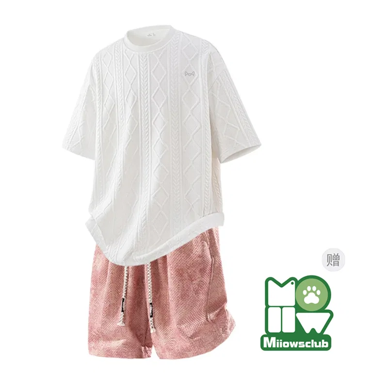 Детский спортивный комплект с круглым вырезом Summer Style MIIOW