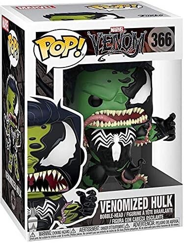 

Фигурка POP Marvel: Venom - Venomized Hulk Funko Pop! Vinyl Figure (Bundled with Compatible Pop Box Protector Case) Mult