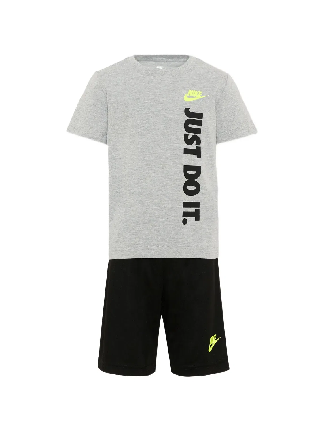 Спортивный костюм с логотипом Nike Kids, серый