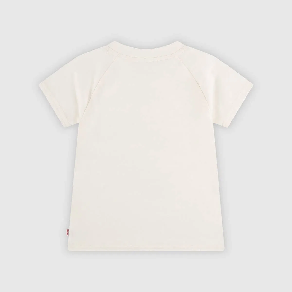 Футболка с коротким рукавом и принтом русалки для девочек 4-6 лет Levi's, Antique White — фото 2