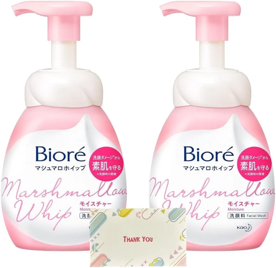 Набор Kunutonn — Biore Marshmallow Whip Moisture, 150 мл, набор 2 шт