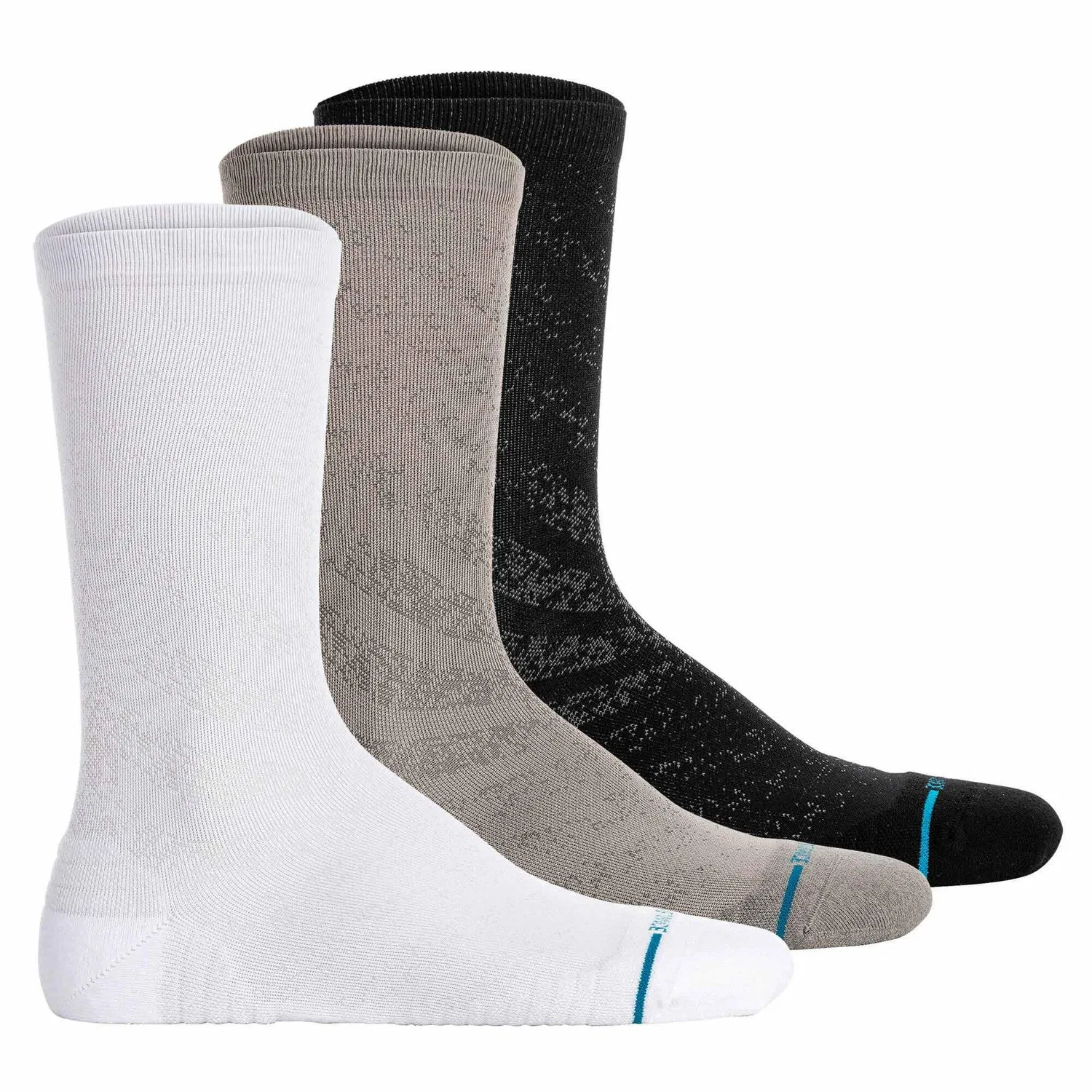 Детские носки с принтом Run Light Tab Crew Stance, Bunt Carbongrau