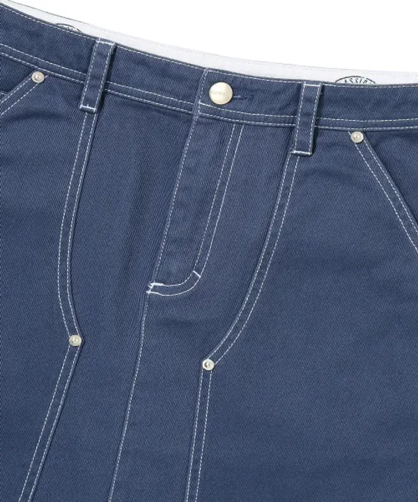 Юбка длинная карпентер, W, Superdry, темный индиго — фото 3